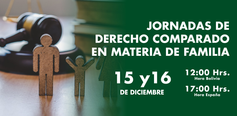 JORNADAS DE DERECHO COMPARADO EN MATERIA DE FAMILIA