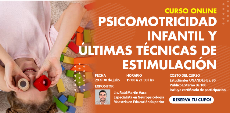 PSICOMOTROCIDAD INFANTIL Y ÚLTIMAS TÉCNICAS DE ESTIMULACIÓN